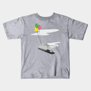 MAUS flew into the sky on balloons Kids T-Shirt